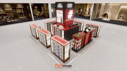 Design, manufacture, and installation: Hashtag Mobile Shop, Central World, Bangkok